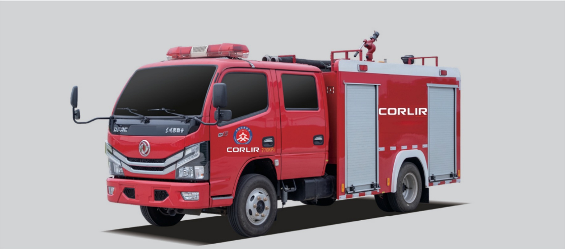 Dongfeng Small Duolika 2 m³ Water Tank Fire Truck