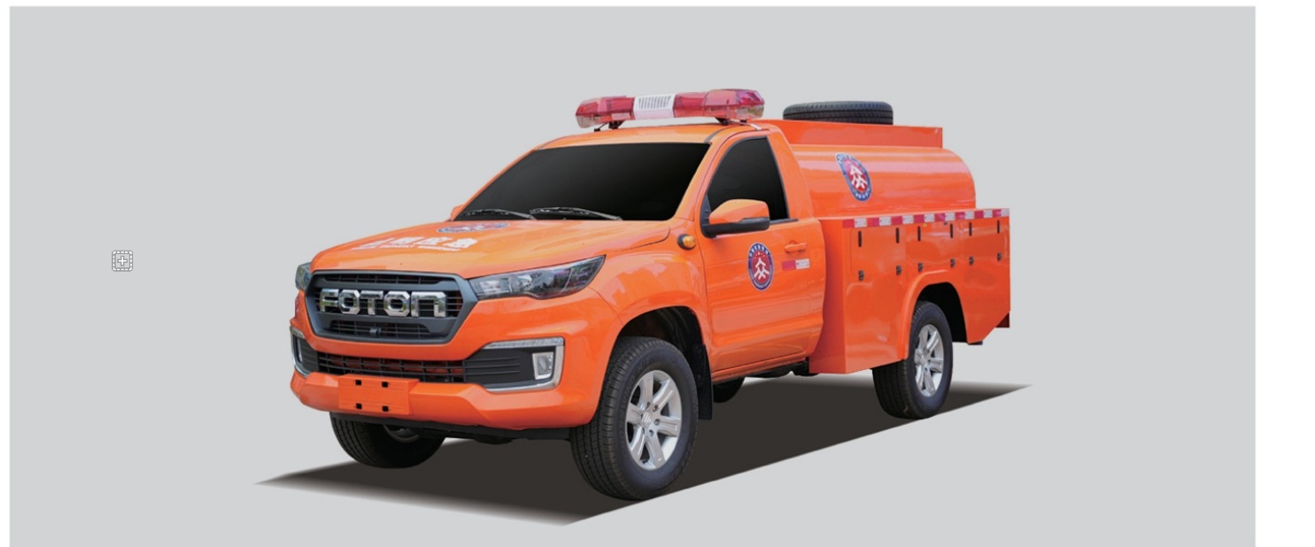 Foton 1.5 m³ Firefighting Water Truck