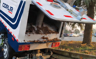 Hopper discharge