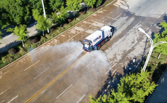 Side spraying