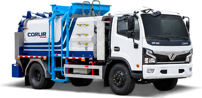 Electric Food-Waste Collection Truck